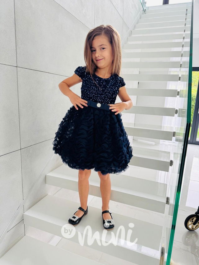 PREMIUM slavnostní šaty s flitry royal blue