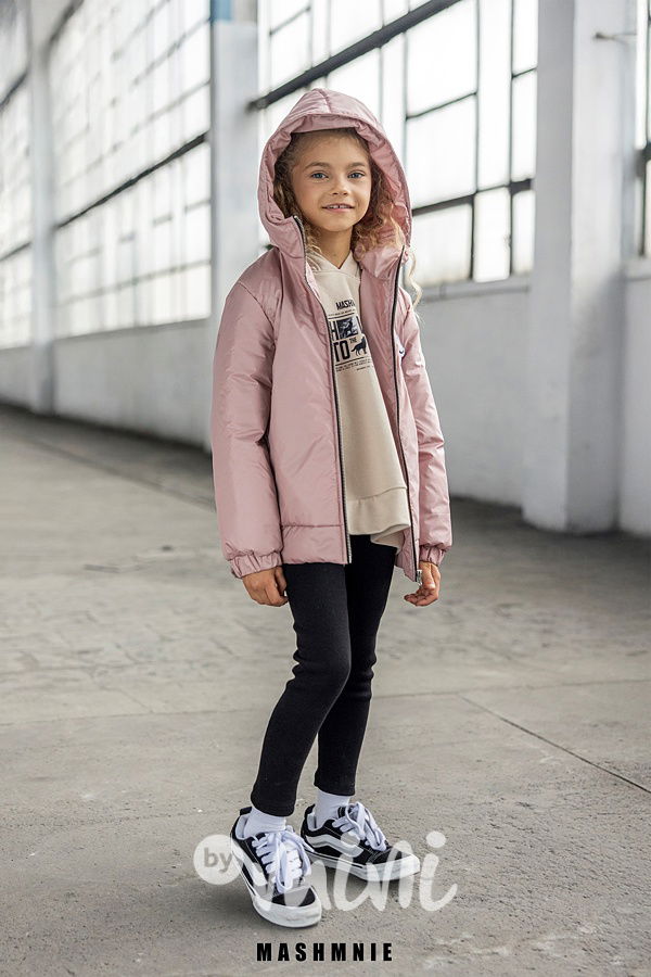 Mash Mnie zimní bunda WOLF pink