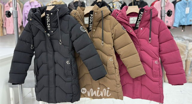 Zimní kabát Elis vínový