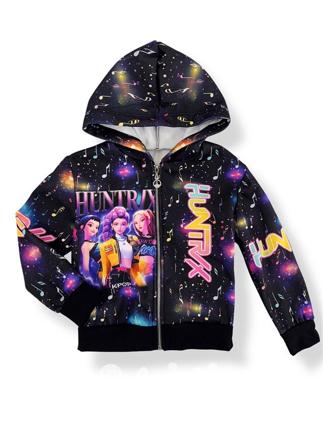 Demon Hunters zateplená mikina na zip