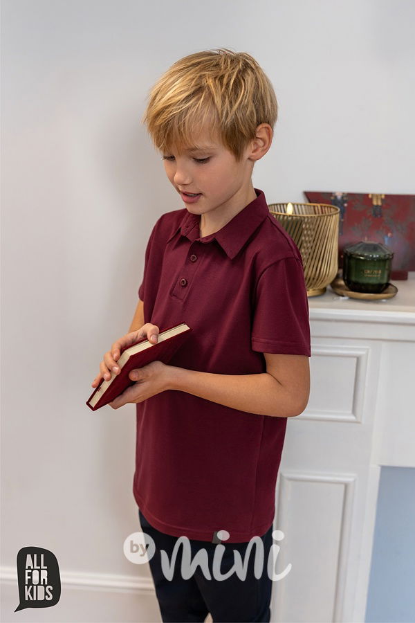 All for kids polo triko bordo