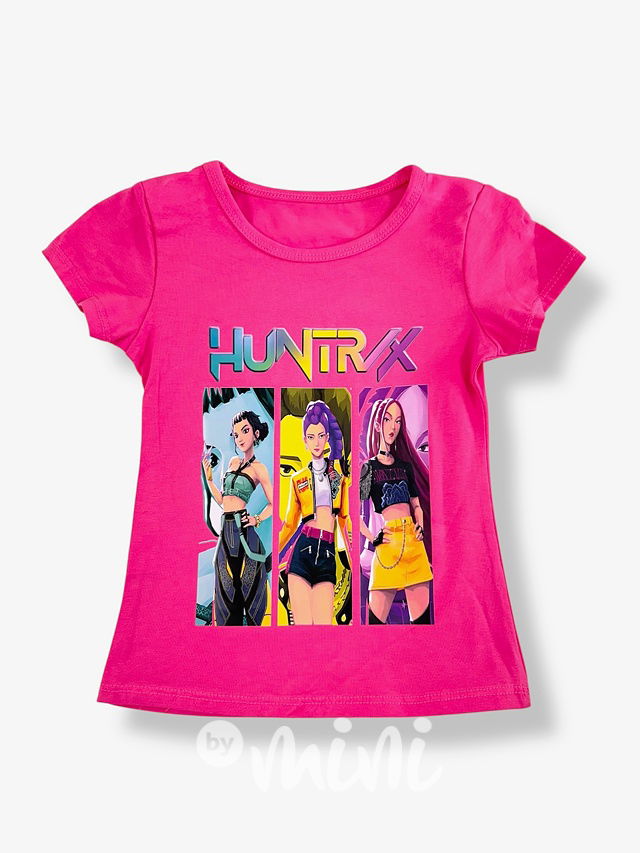 Huntrix triko růžové