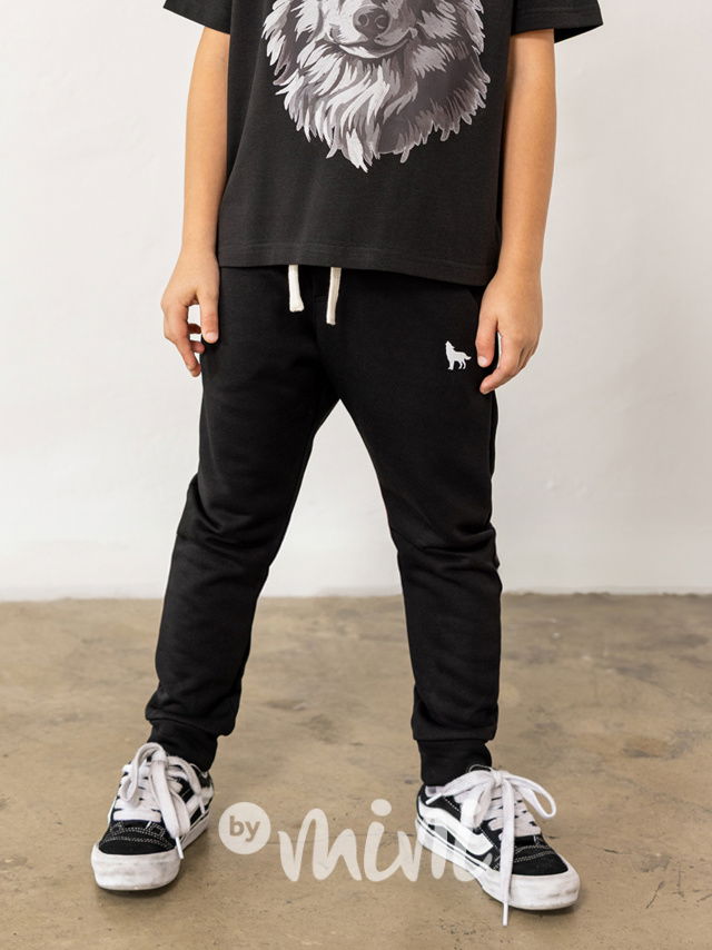 Mash Mnie basic tepláky WOLF černé