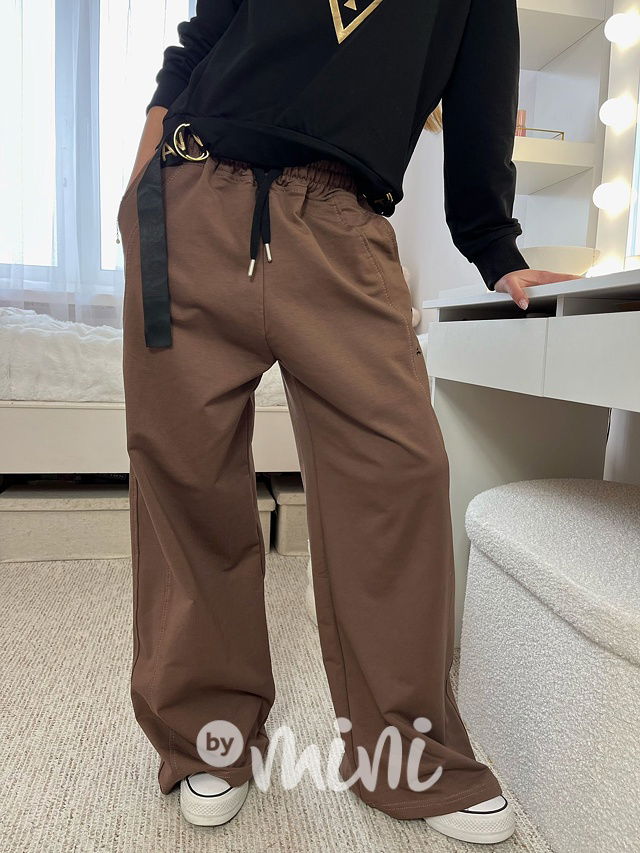 Relax Excellent lounge tepláky hnědé