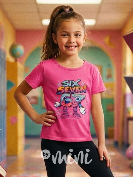 Six Seven triko růžové