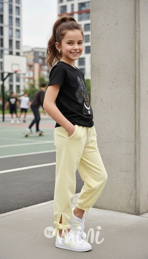 Mašličkové kalhoty sunshine