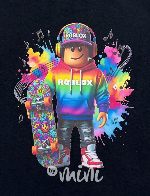 Roblox triko COOL černé