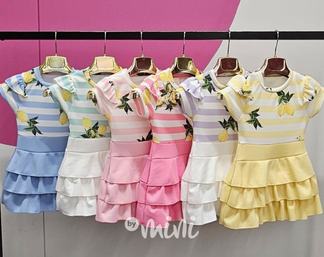 Lemon letní šaty blue