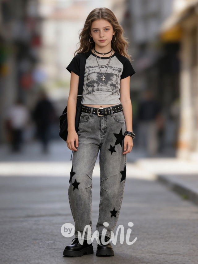 Urban street style džíny STARS