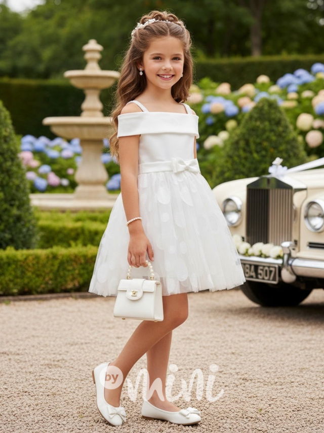 Petit Princess šaty bílé