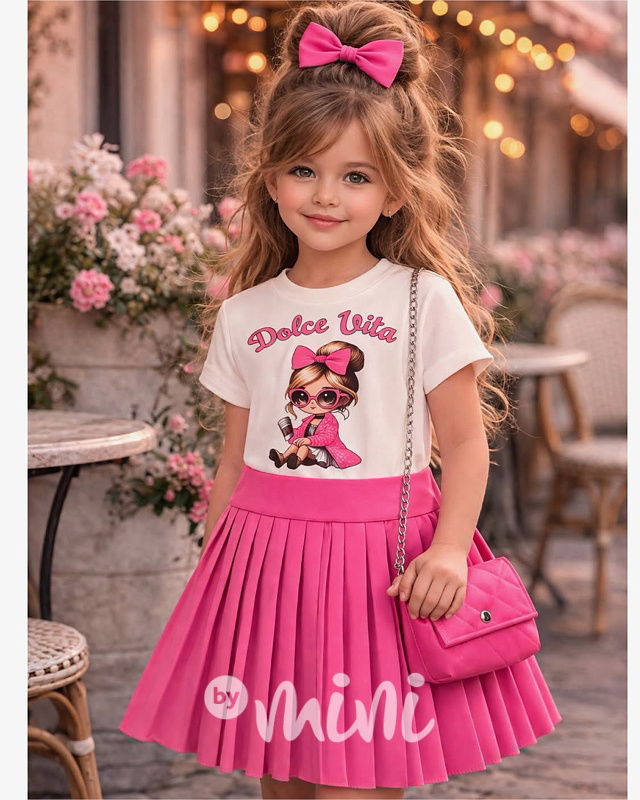 Dolce vita šaty s kabelkou