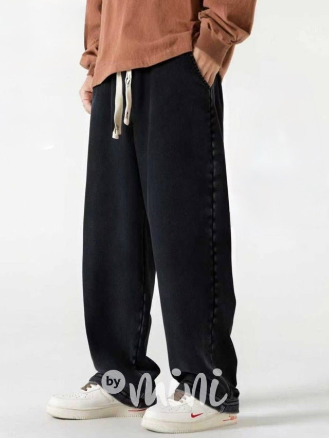 Soft denim cotton baggy