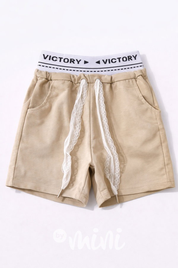 Victory šortky béžové