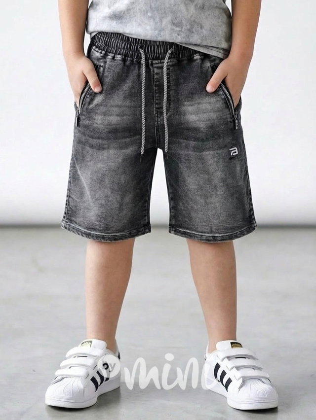 Soft denim baggy kraťasy