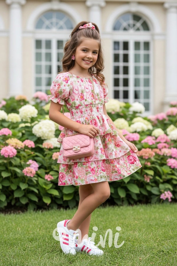 Letní květované hispánky