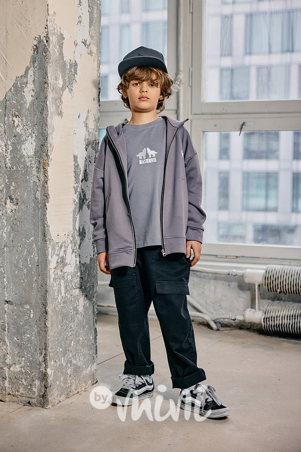 Mash Mnie cargo baggy kalhoty černé