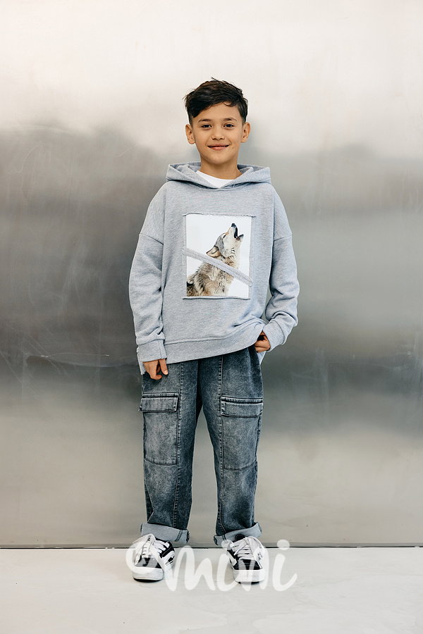 Mash Mnie cargo soft jeansy dark