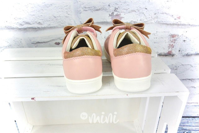 Pink tenisky s mašlí