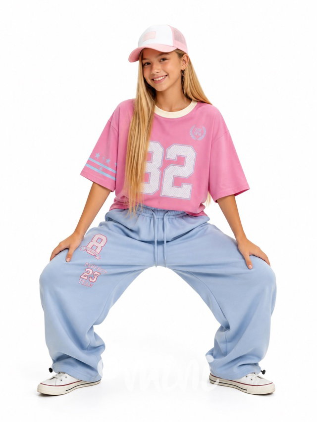 Oversize teenage triko s kamínky