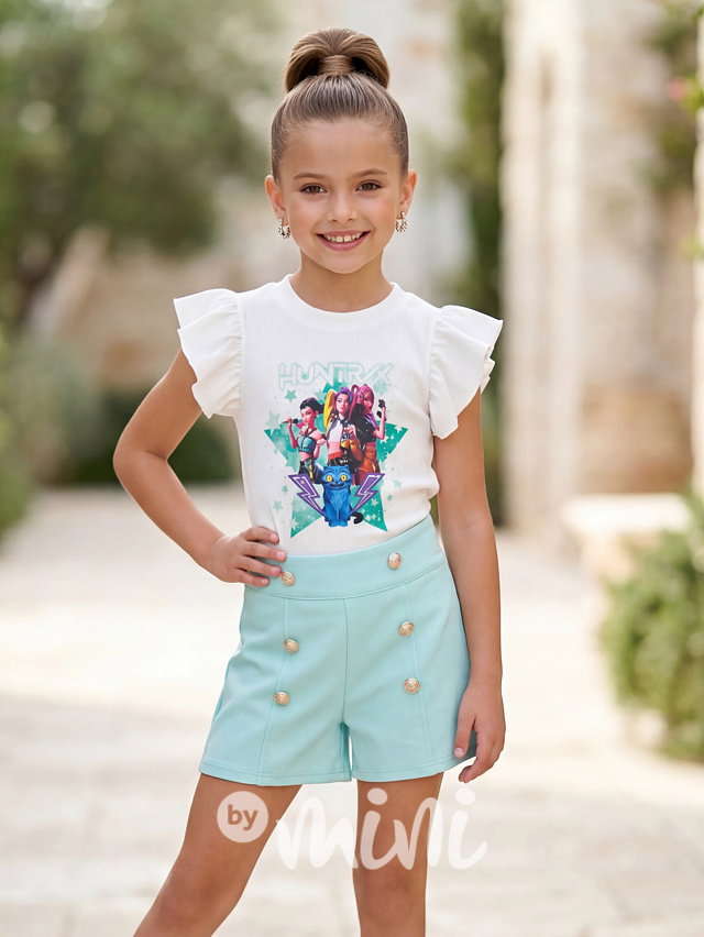 Huntrix letní CHIC komplet mint