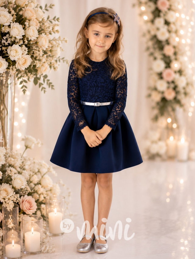 Luxury royal blue dress