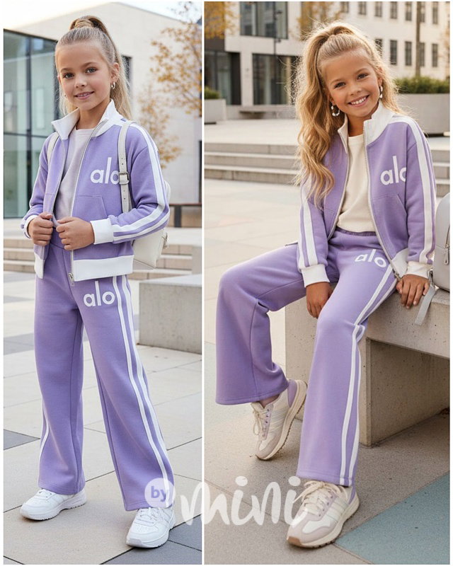 ALO lila sporty set