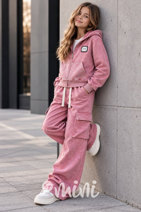 Soft cotton denim teenage souprava ROSE VINTAGE