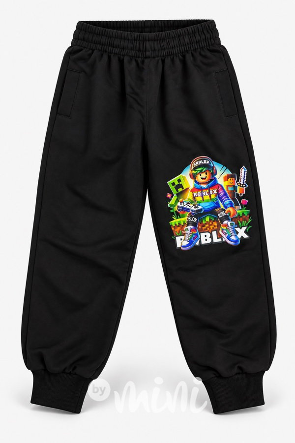 Roblox tepláky PLAYER černé