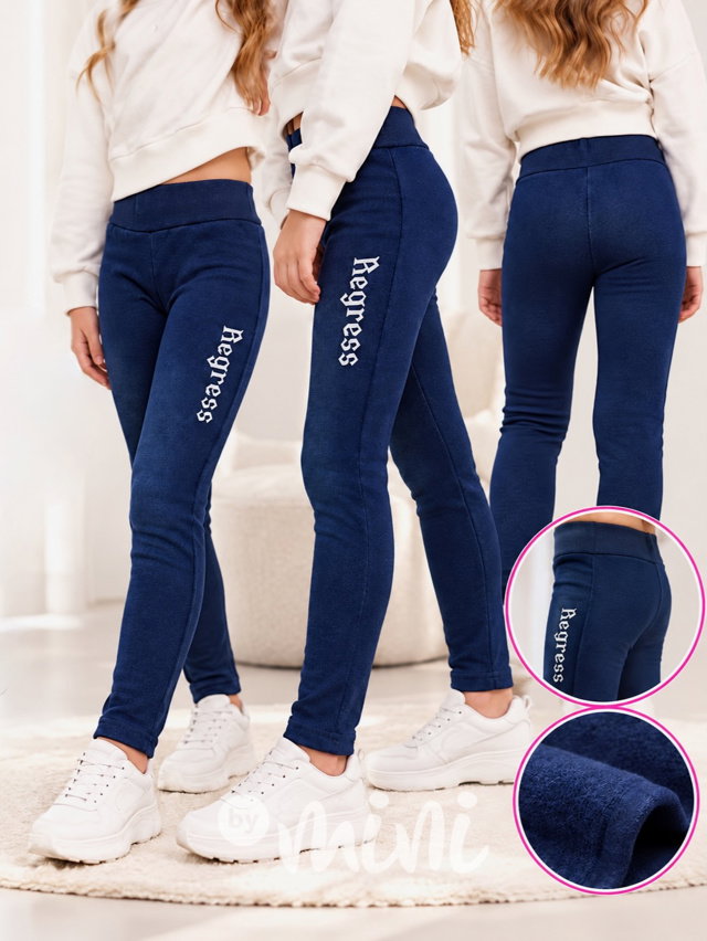 THERMO denim legíny Regress