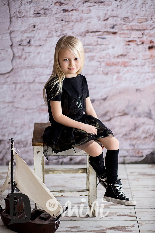 LOVE black triko