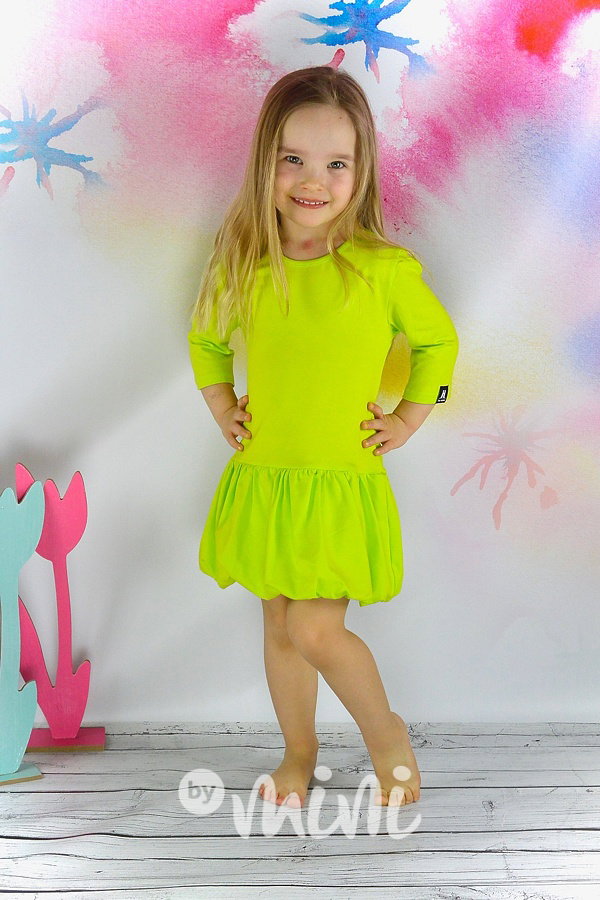 Basic dress lemon