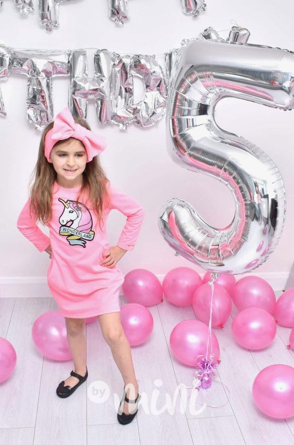Wonderland tunika neon pink