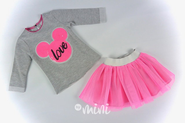 Neon LOVE tutu komplet