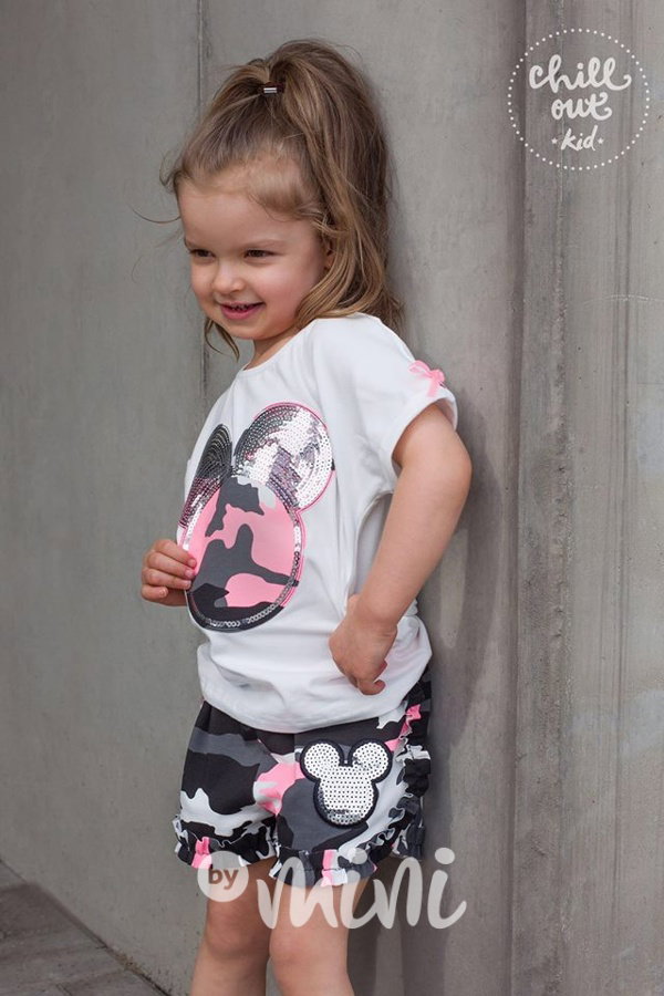 Summer pink army Mickey komplet