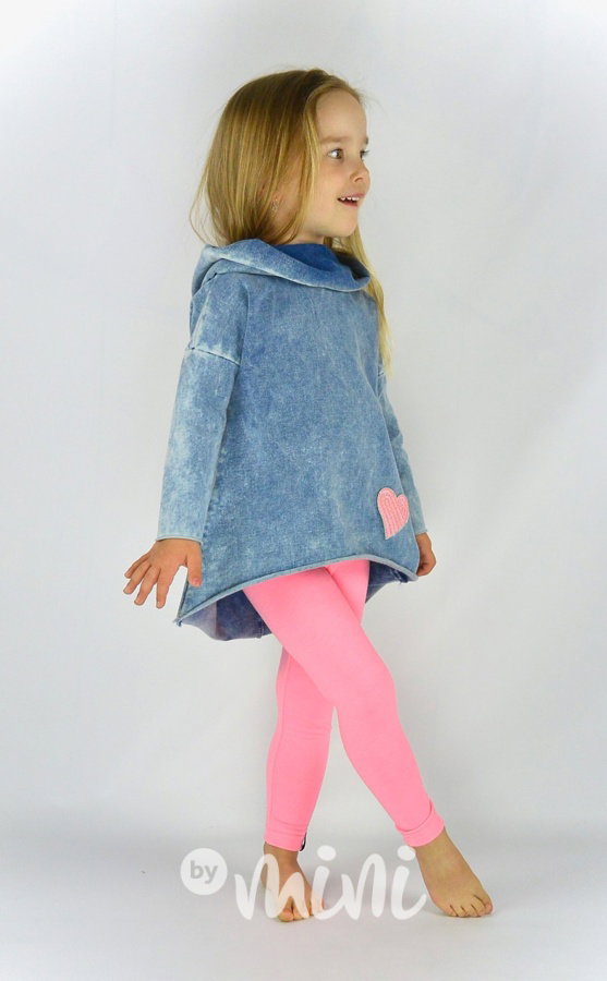 Atypická jeans mikina