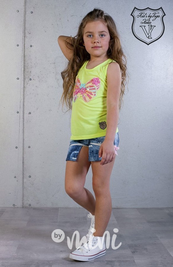 Jeans mini shorts