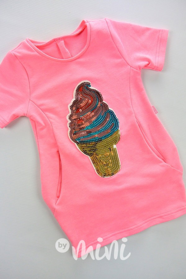 Ice cream neon dress