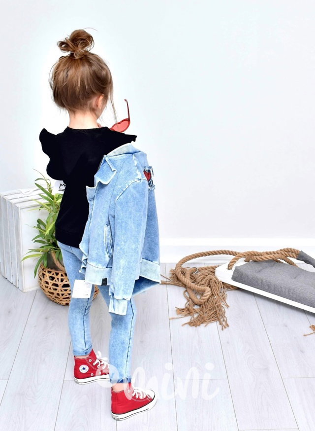Jeans mikina heart