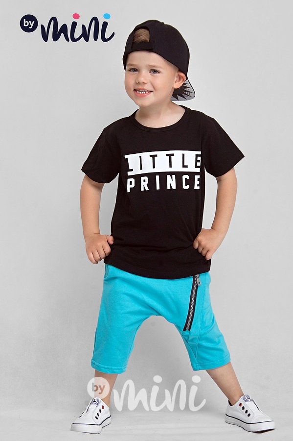 Tyrkysové baggy shorts