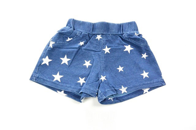 Jeans kraťasy s hvězdičkami
