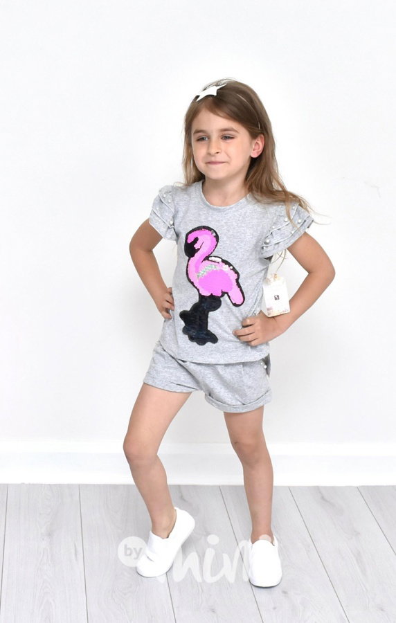 Flamingo summer set grey