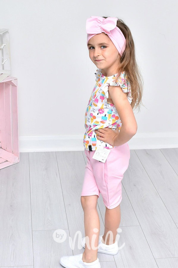 3ks Ice cream komplet pink