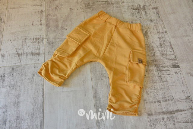 Mustard letní baggy kapsáče