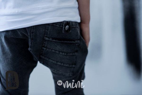Dark jeans baggy tepláčky