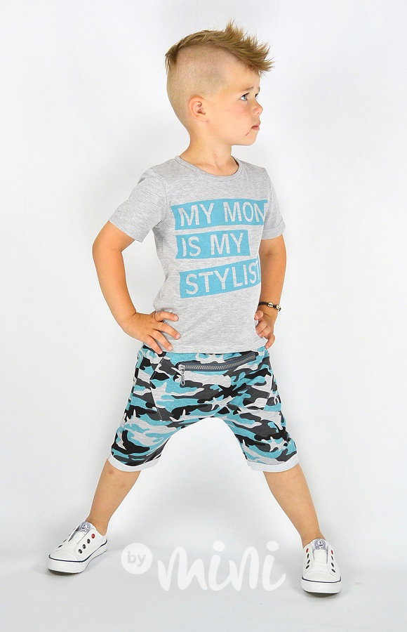 Stylist blue army komplet