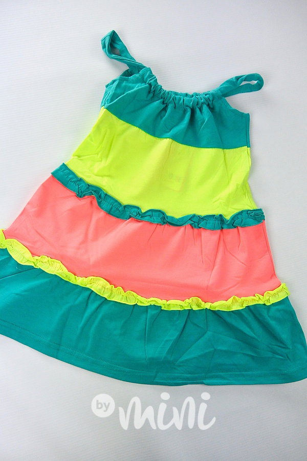 Neon summer dress II.