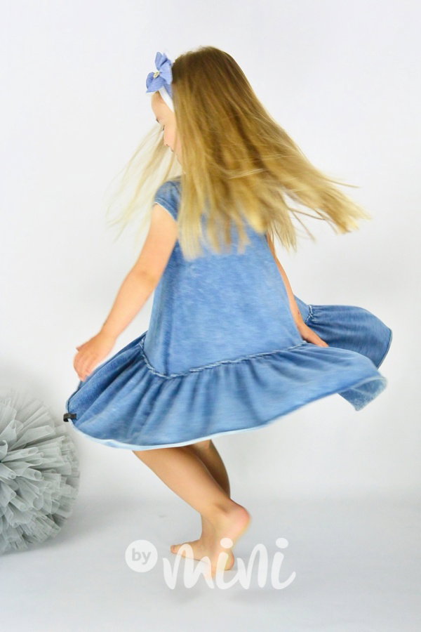 Jeans šaty pro dívky