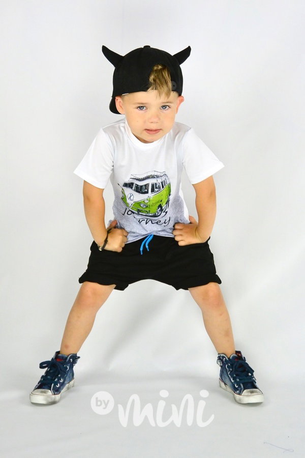 Black baggy shorts