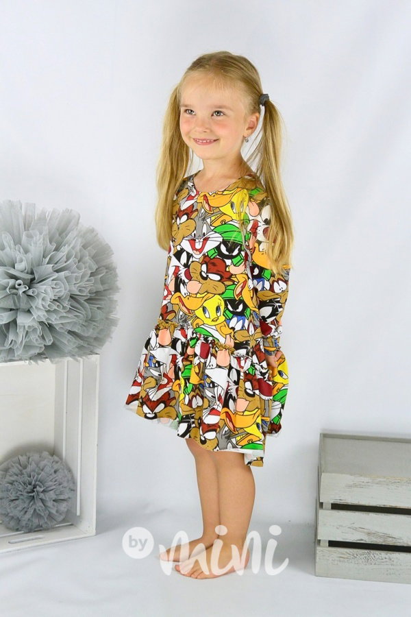 Dívčí šaty - Komiks dress