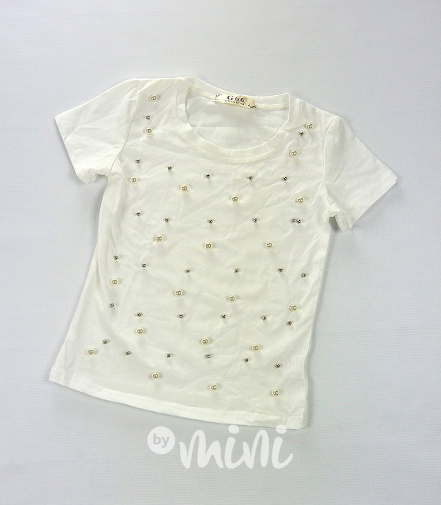 Pearl T-shirt Cream